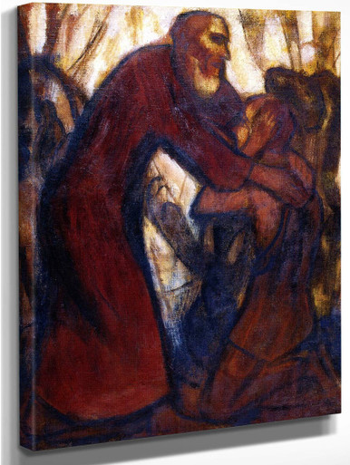Return Of The Prodigal Son By Christian Rohlfs Art Reproduction