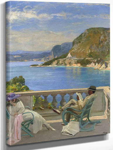 The Honeymoon By Sir John Lavery, R.A. By Sir John Lavery, R.A.