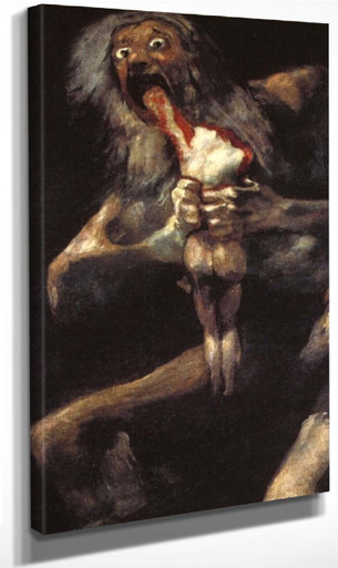 Saturn Devouring His Son By Francisco Jose De Goya Y ...