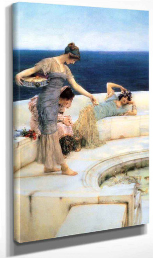 Silver Favourites By Sir Lawrence Alma Tadema Print or Painting