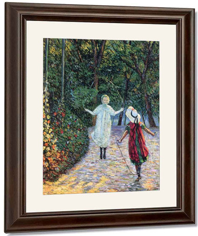 Girls Jumping Rope By Henri Lebasque Reproduction
