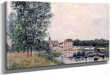 Moret Sur Loing 2 By Alfred Sisley Print or Oil Painting