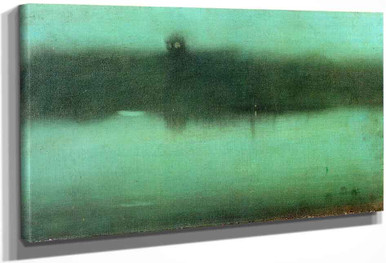 Nocturne Grey And Silver By James Abbott Mcneill Whistler