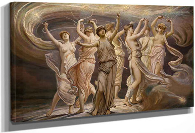 The Pleiades By Elihu Vedder Print or Oil Painting Reproduction