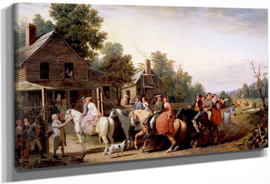 Virginia Wedding By William Tylee Ranney Print or Oil Painting ...