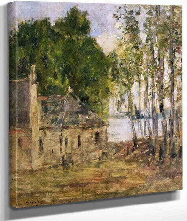 Landscape By Eugene Louis Boudin Reproduction from Cutler Miles