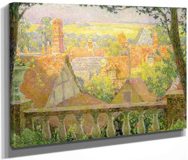 Rooftops By Henri Le Sidaner Print or Painting Reproduction from