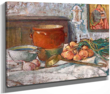 Still Life With Onions By Emile Bernard Print or Painting Reproduction from  Cutler Miles.