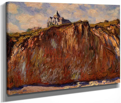 The Church At Varengeville By Claude Oscar Monet Print or Painting ...