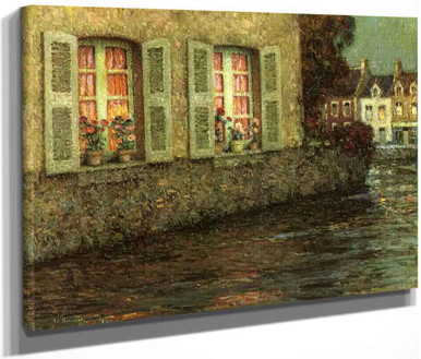 Windows By Henri Le Sidaner Print or Painting Reproduction from