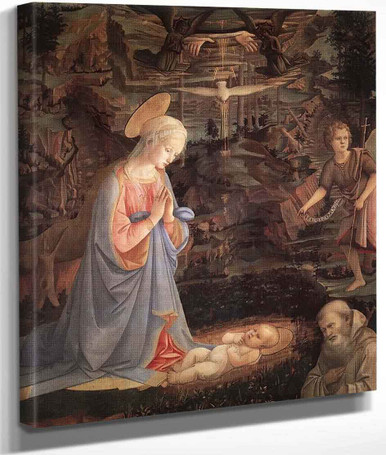File:Fra Filippo Lippi - The Adoration in the Forest