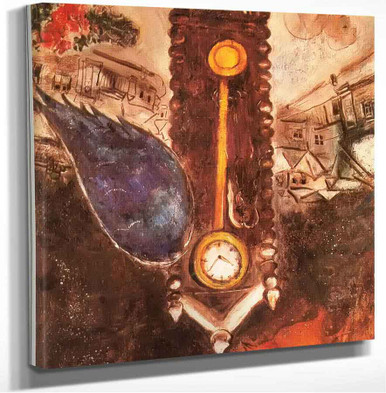 Marc Chagall The Clock Oil Painting Reproductions for sale