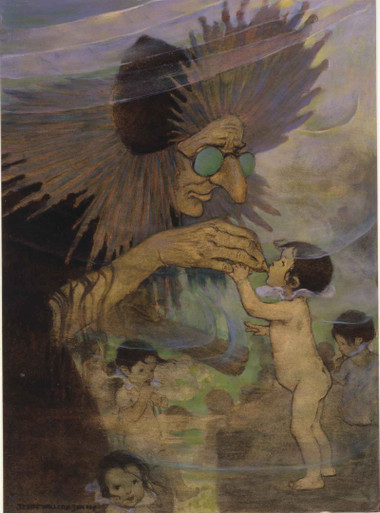 Jessie Willcox Smith The Water Babies P236 by Jessie Willcox Smith