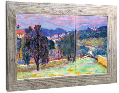 Purple Landscape Pierre Bonnard