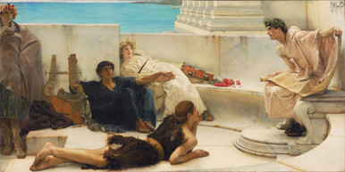 A Reading From Homer Sir Lawrence Alma Tadema