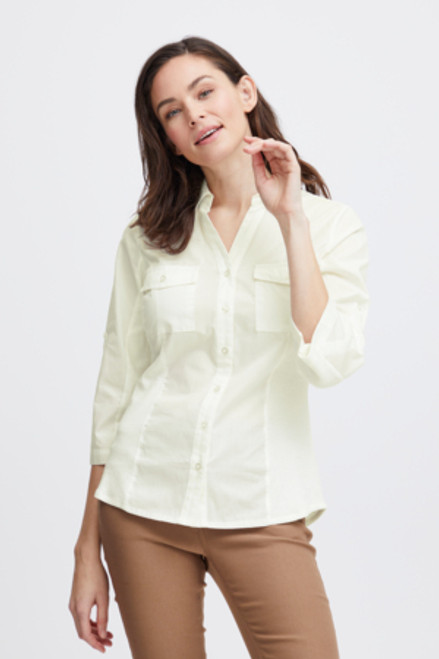 Crisp White Short-sleeve shirt