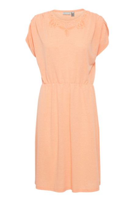 Peach Jersey dress