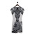 Abstract Art Style Mini Dress