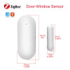 Tuya Zigbee Door Sensor Smart Home Security Window Detector Automatic Sliding Door Magnetic Contact Sensor Support Alexa Google