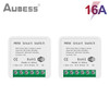 AUBESS 16A Tuya WiFi Mini DIY Smart Switch 2 Way Control Smart Home Automation Module Via Alexa Google Home Alice Smart Life App
