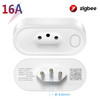 AVATTO Tuya Brazil Socket WiFi/Zigbee 16A/20A Smart Plug Power Monitor Outlets Voice Control Works With Alexa Google Home