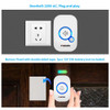 Fuers M557 Doorbell Waterproof Wireless Chime Home Doorbell Intelligent 32 Songs Smart Doorbell Alarm With Battery