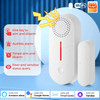 Tuya Smart Home WiFi Door Sensor Alarm Window Door Open/Closed Detectors Security Protection Smart Life Voice for Alexa Google