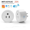 Tuya Smart Wifi Plug US UK JP Standard Wireless Outlet Remote Control Smart Home Appliances Work With Alexa Google Home