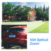50X Zoom PTZ 6MP 4K Wi-Fi Surveillance IP Camera Warning Light Color Night Vision Human Detect Smart Home Outdoor Security Cam