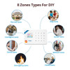 KERUI Wireless Home Security KIT 4G/WIFI Alarm System W184 GSM Alarm Panel Smart Home Devices