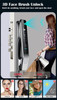 Tuya APP Wifi 3D Face Recognition Smart Door Lock Camera Fingerprint Digital Lock with Key Code Nfc Card for Home Apartments
