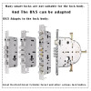 Tuya APP Wifi 3D Face Recognition Smart Door Lock Camera Fingerprint Digital Lock with Key Code Nfc Card for Home Apartments