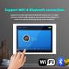 Smart Wall Amplifier WiFi Bluetooth Android Audio Center 8*30W Power Amp Home Theater Sound System with DLNA Intercom RS485 RJ45