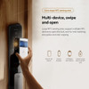 Xiaomi Fully Automatic Smart Door Lock 2 WiFi Remote Viewing Noise Reduction Doorbell Bluetooth NFC Fingerprint Unlock Mi Home