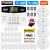 Fuers W210 Tuya Smart Alarm System Kit WIFI GSM Burglar Alarm Smart Home Alarm System Color LCD Display Security 3MP IP Camera