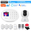 KERUI W204 4G Home Security Touch Panel Alarm System Tuya APP Remote Control Smart Life WIFI GSM Alarm Burglar