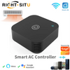 Tuya Smart AC Controller Thremostat Built-in Temperature Humidity Sensor For IR Remote AC Work with Alexa Google