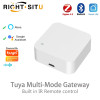 Tuya ZigBee/BLE multimode Gateway Hub +IR remote control Smart Home Bridge Smart Life APP Controller Works with Alexa Google