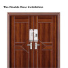 Electric Mortise Locks Drop Bolt Lock DC12V Smart Electronic with Adjustable Time Delay Fail Safe Mode for Access Control