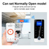 Waterproof Metal Bluetooth Tuya Fingerprint Access Control System RFID Keyboard Touch Keypad WG26 Smart APP Unlock Door Opener