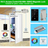 Outdoor Access Control System Kit Set Waterproof RFID Keypad 125KHz 13.56MHz NFC + 180KG Electric Magnetic Lock Strike Locks