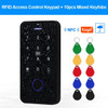 NFC Bluetooth Tuya APP Access Control Keypad Waterproof RFID Keyboard 13.56MHz Biometric Fingerprint Touch Backlight Door Opener