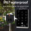 125K/Dual Frequency 125K+13.56Mhz IP67 Waterproof Access Control Keypad Outdoor RFID Access Controller Touch Door Opener System