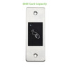 Metal Waterproof Outdoor Use Embedded Biometric Fingerprint Access Controller Standalone RFID Card Door Access Control System