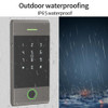 RFID Metal Access Control Keypad Fingerprint Waterproof Electric Lock System TTLock App Remote Control Gateway Work With Alexa