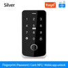 NFC Bluetooth Tuya Access Control System IP65 Waterproof RFID IC Fingerprint Keypad Backlight Touch Screen