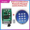 Access Controller Electronic Keypad Door Lock Numeric keypad Garage Receiver 433mhz 12V/24V Gate opener