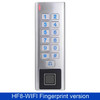 WiFi Tuya App Smart Fingerprint Door Lock Keypad RFID Card Reader Access Controler Outdoor Waterproof Door Access Control System