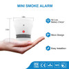 CPVAN WiFi Tuya Smoke Detector with Lithium Battery Smart APP Push Fire Alarm Wireless Fumar Sensor for Home Security Protection