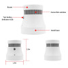 CPVAN WiFi Tuya Smoke Detector with Lithium Battery Smart APP Push Fire Alarm Wireless Fumar Sensor for Home Security Protection